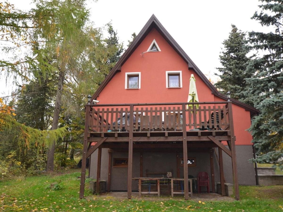 B&B Mezihoří - Holiday home in Erzgebirge Mountains with terrace - Bed and Breakfast Mezihoří