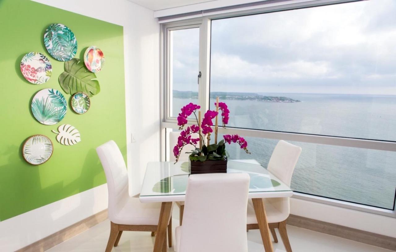 B&B Cartagena - Modern 1BR WiFi Breathtaking Oceanviews by Huespedia - Bed and Breakfast Cartagena