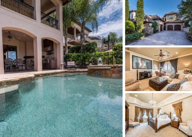 Luxury mansion on golf course at Reunion Resort Orlando 20 minutes from Disney parks - Mansão luxuosa em campo de golfe no Reunion Resort Orlando a 20 minutos dos parques da Disney - B&B Kissimmee