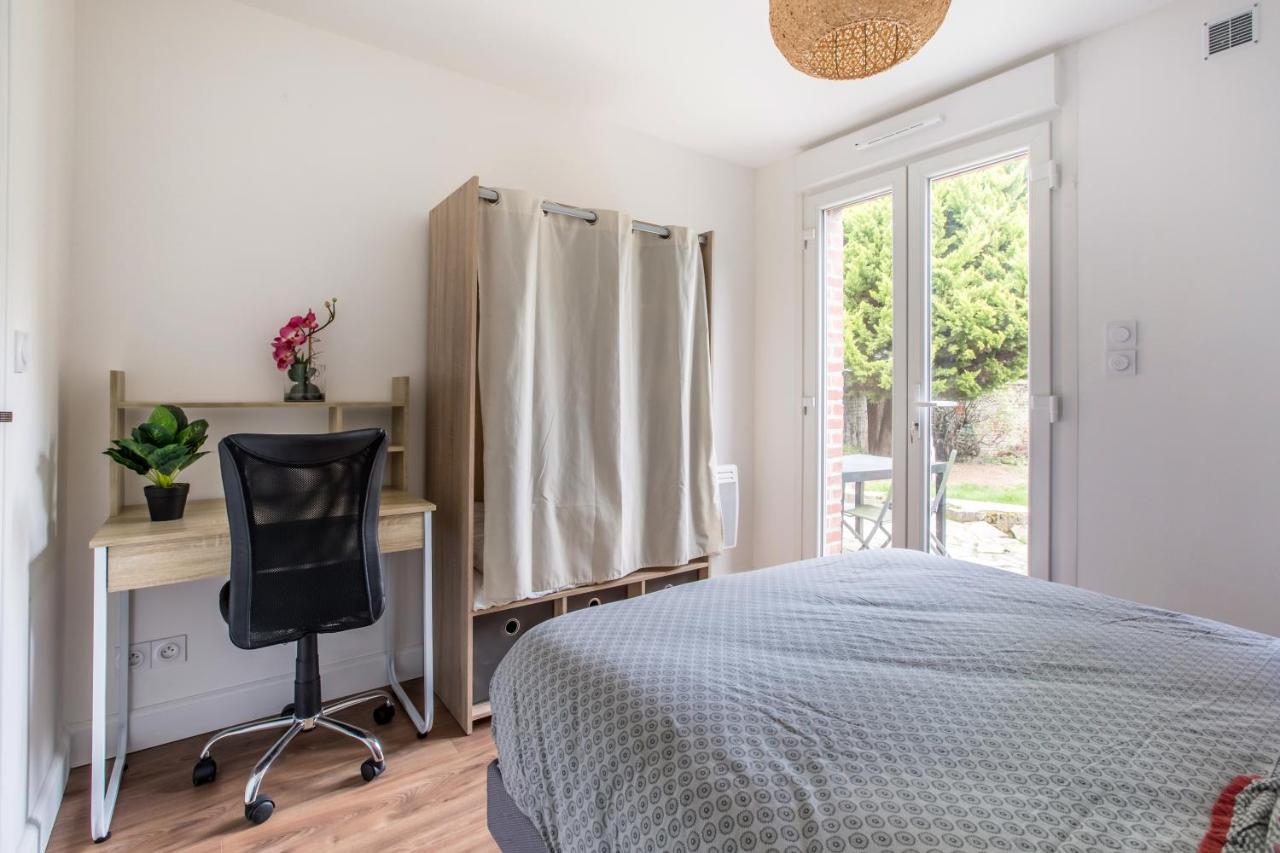 Apartment mit Gartenblick