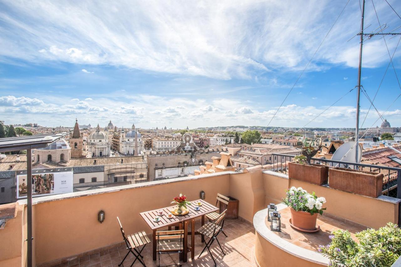 Roof top magic Piazza del Popolo - Ferienwohnung