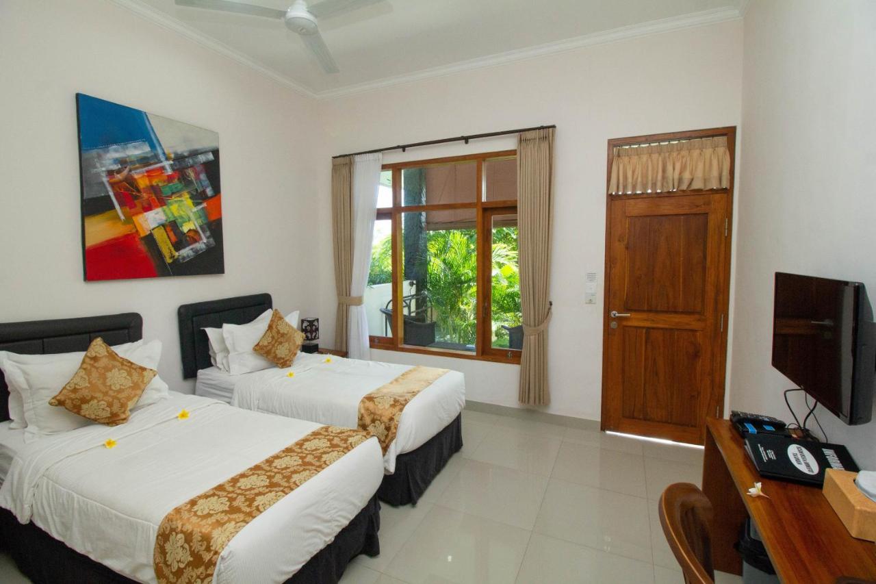 Deluxe Twin Room with Balcony and Garden View