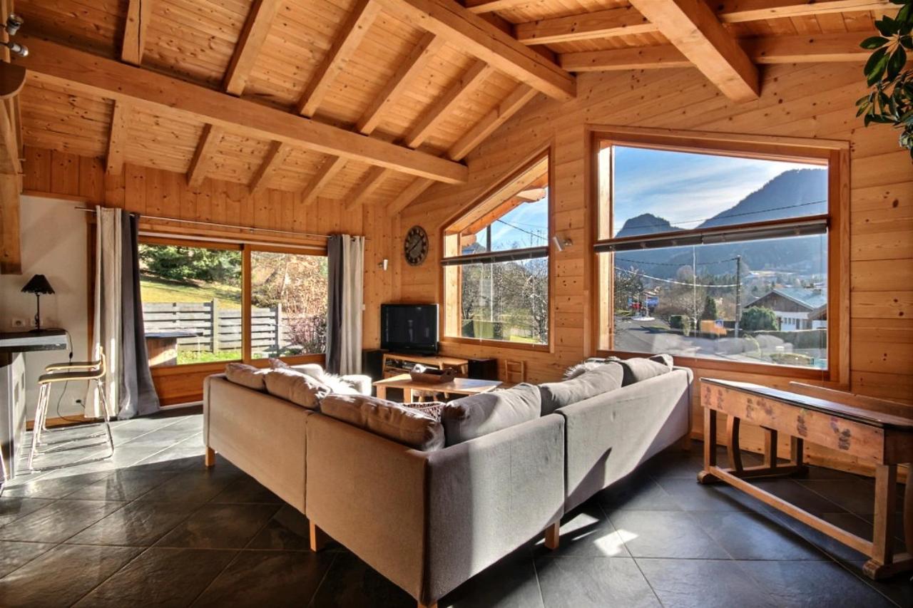 CHALET INDIVIDUEL -SAUNA - WIFI- SAINT JEAN D'AULPS - 14 PERSONNES - CHALET COFFY - Chambres d'hôtes Saint-Jean-d'Aulps