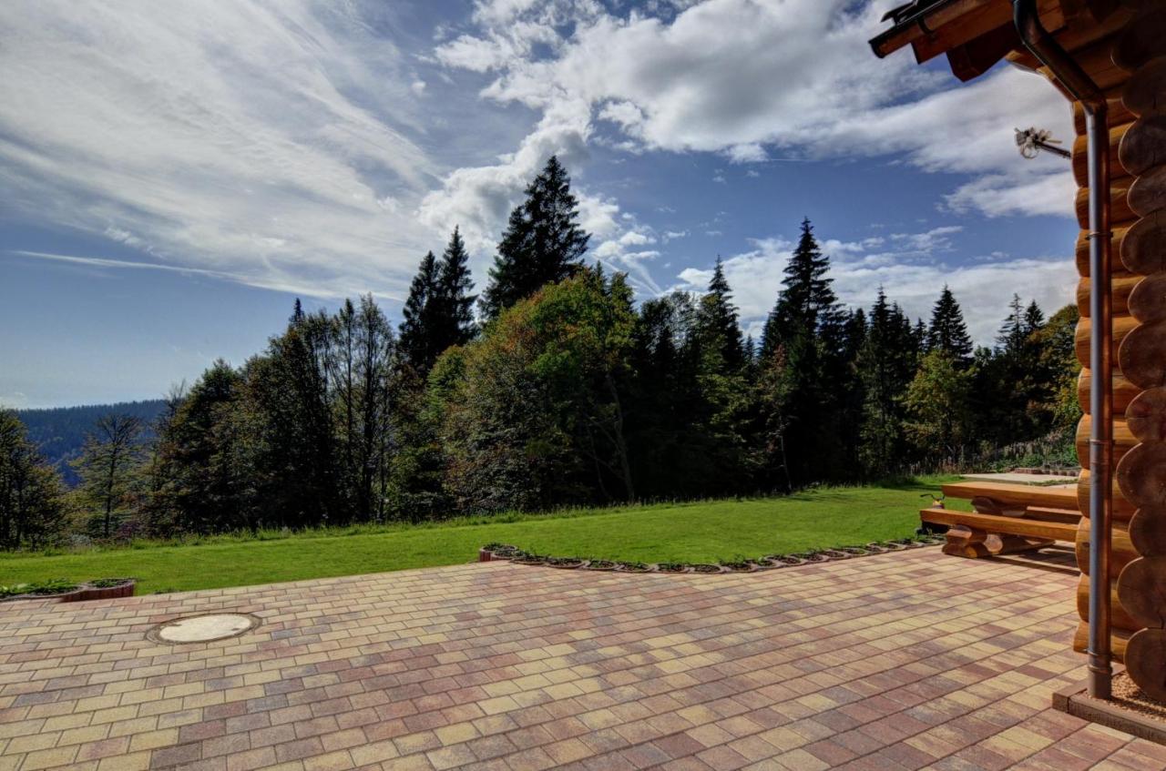 Luxus-Ferienhaus Blockhaus Chalet Nr 1 Toplage am Feldberg mit Sauna, Outdoor-Hottub, Kamin auf 1300m üM - Chambres d'hôtes Feldberg