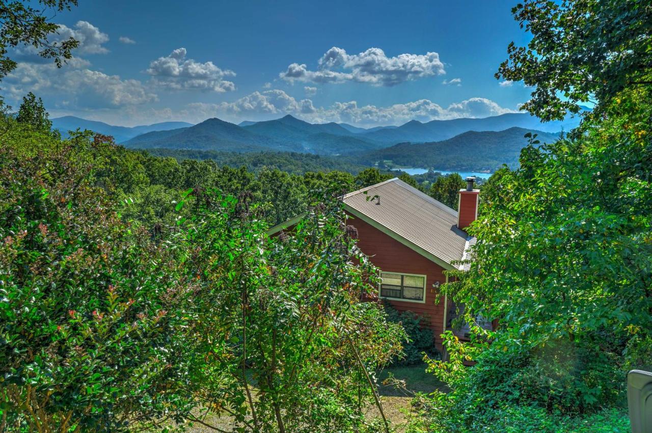 B&B Hiawassee - Frog Leap Hiawassee Cabin with Blue Ridge Mtn Views - Bed and Breakfast Hiawassee