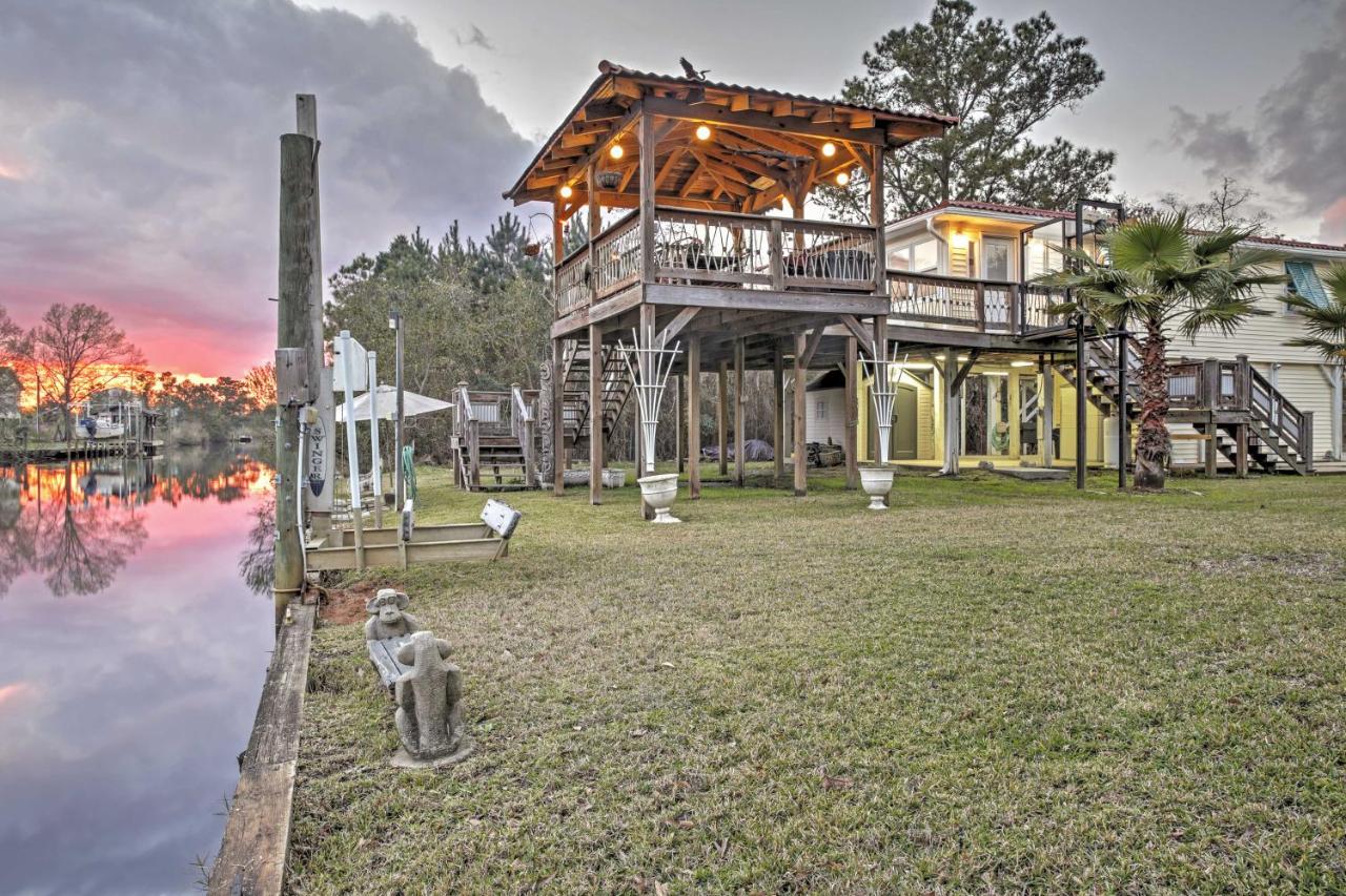 B&B Shoreline Park - Bay St Louis House with Boat Dock and Launch! - Bed and Breakfast Shoreline Park