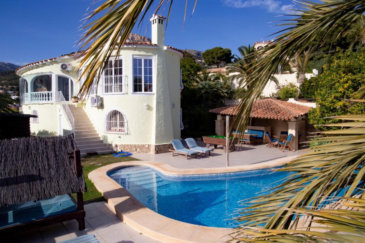 B&B Calpe - villa Belucra,10p,seaview,jacuzzi,pool - Bed and Breakfast Calpe