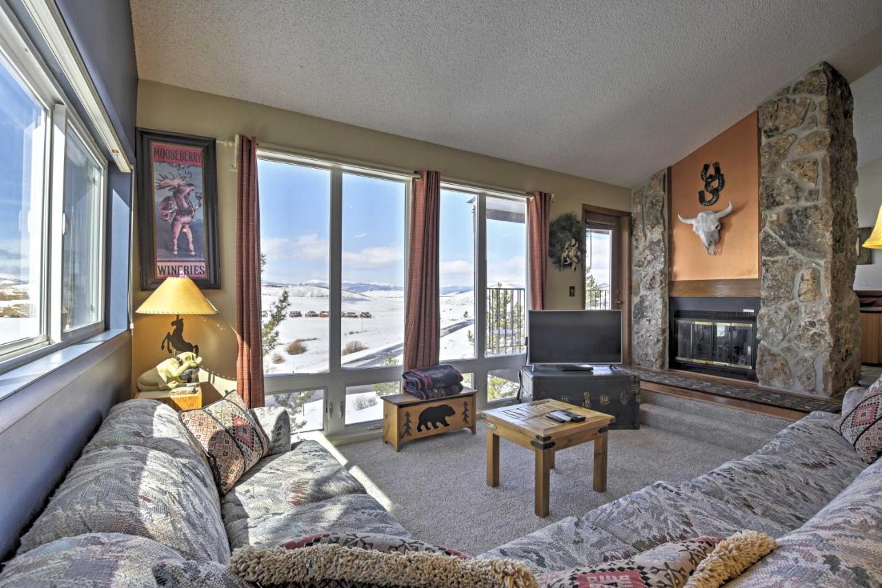 Condo with Private Hot Tub Half-Mi to Granby Ranch! - B&B