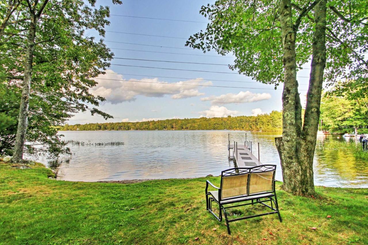 Scenic Lyman Home on Swan Pond with Wraparound Deck! - B&B Spang Mills