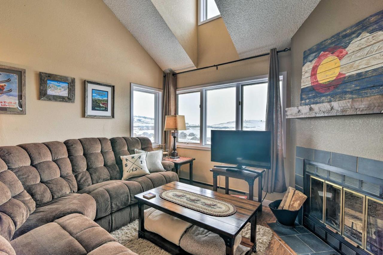 Walk to Ski Lift Mtn-View Granby Ranch Condo - B&B