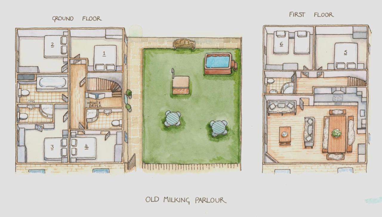 Six-Bedroom House- The Old Milking Parlour
