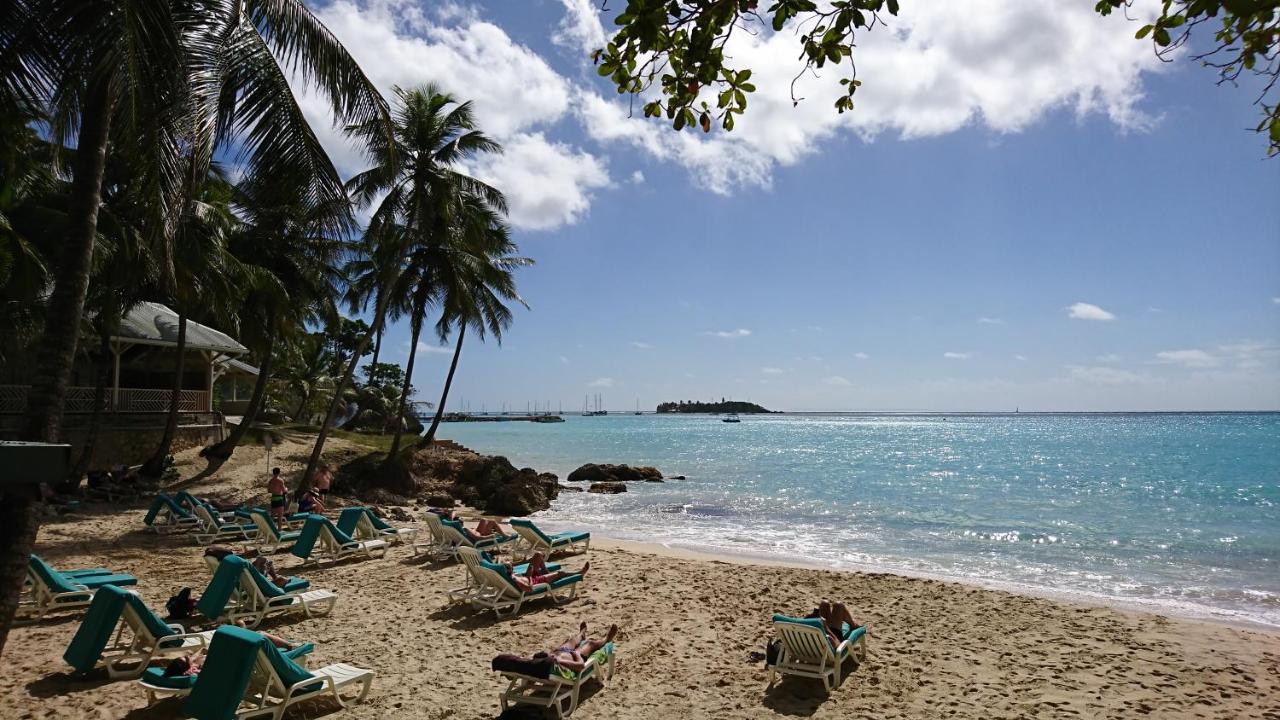 Résidence La Vieille Tour - ZENITUDE - Grand studio vue mer accès plage privative - Ferienwohnung Le Gosier