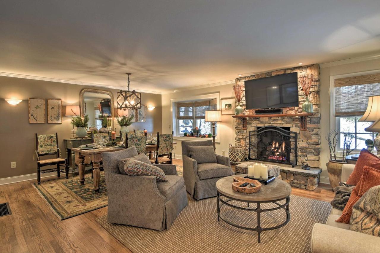 Lush Mirror Lake Cottage Rental with Private Deck - B&B