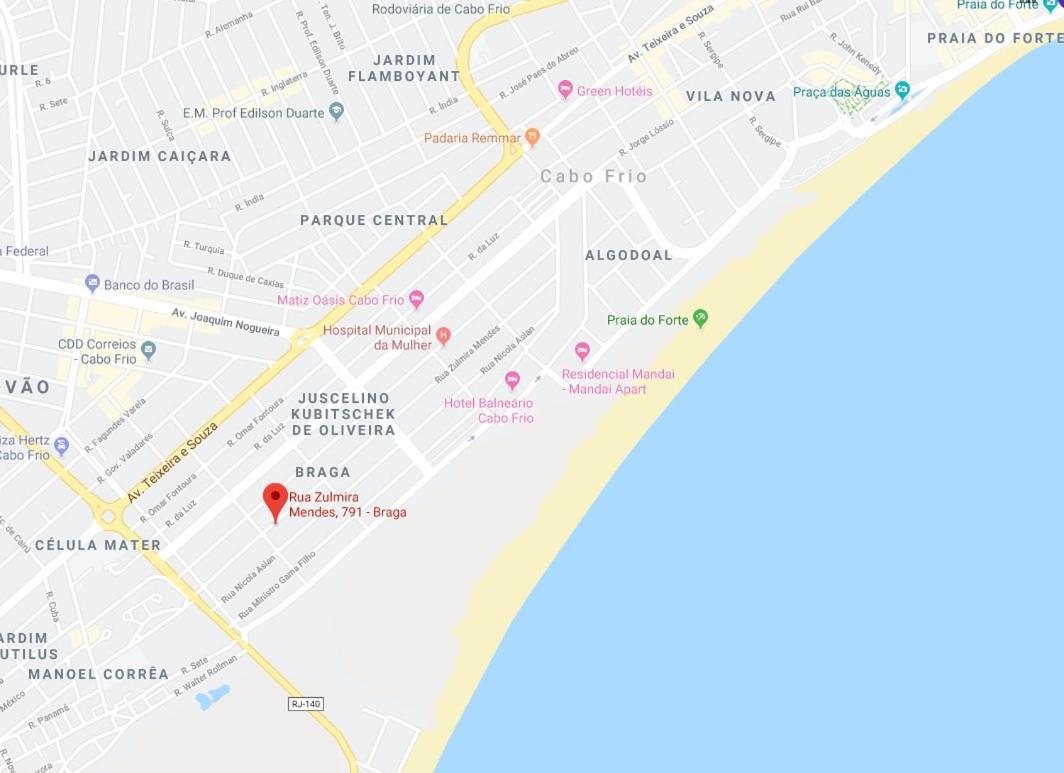 APARTAMENTO - CASA EM CABO FRIO (BRAGA) - Chambres d’hôtes Cabo Frio