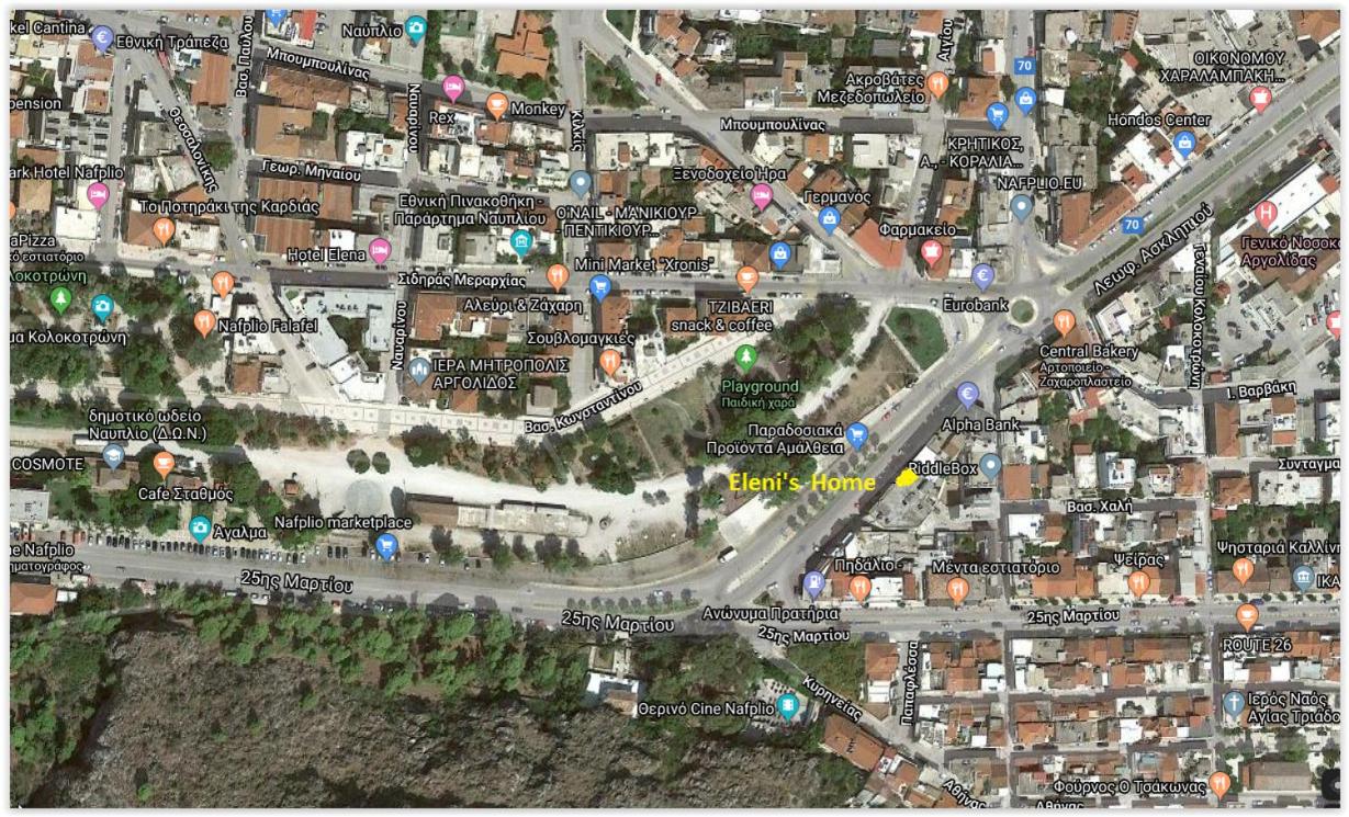 ELENI's House-Near the Old Railway Station - B&B
