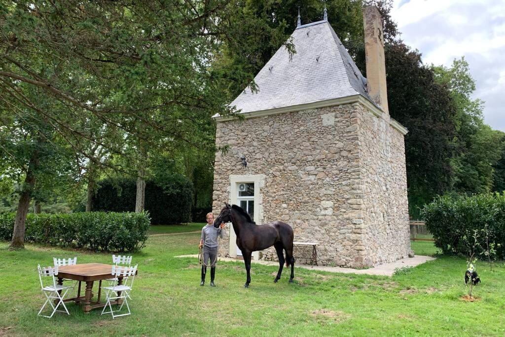 Romantic anciens cottage in a beautiful park - B&B