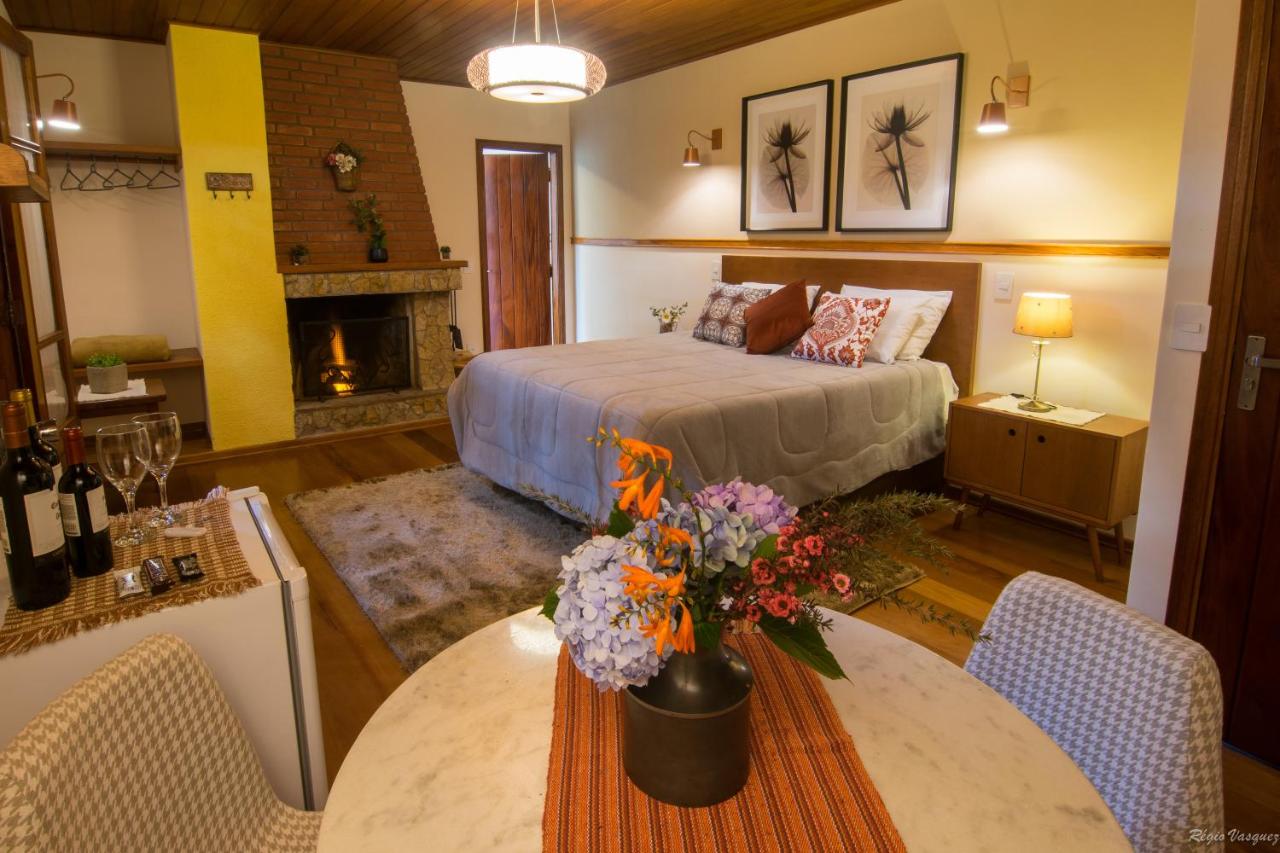 Apartamento Vip com Hidromassagem e Varanda com Vista das Montanhas