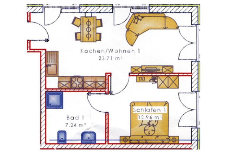 Apartment with Terrace