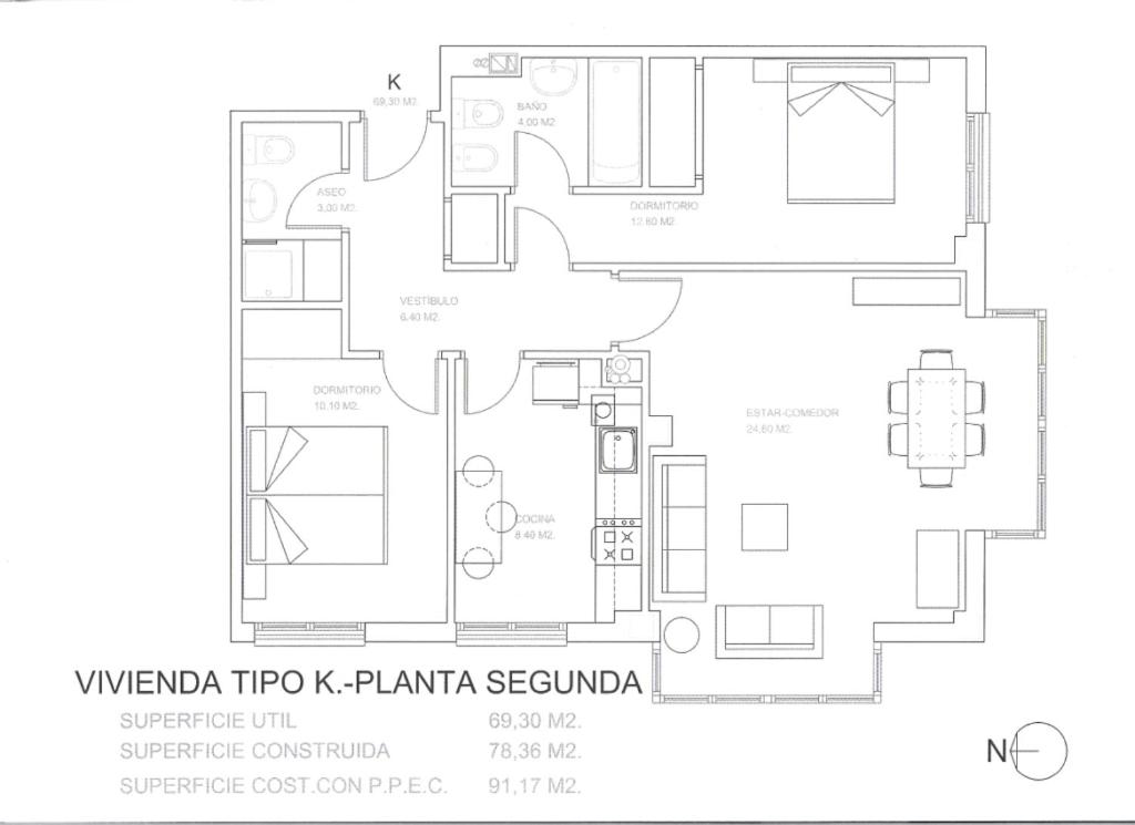 Two-Bedroom Apartment