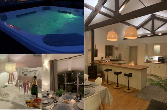 B&B Worcester - Stunning Barn private hot tub Worcester & Malvern Sleeps 6 - Bed and Breakfast Worcester