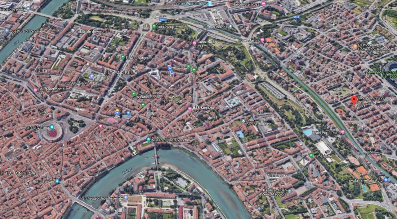 Casa Musica Sol - Ferienwohnung Verona
