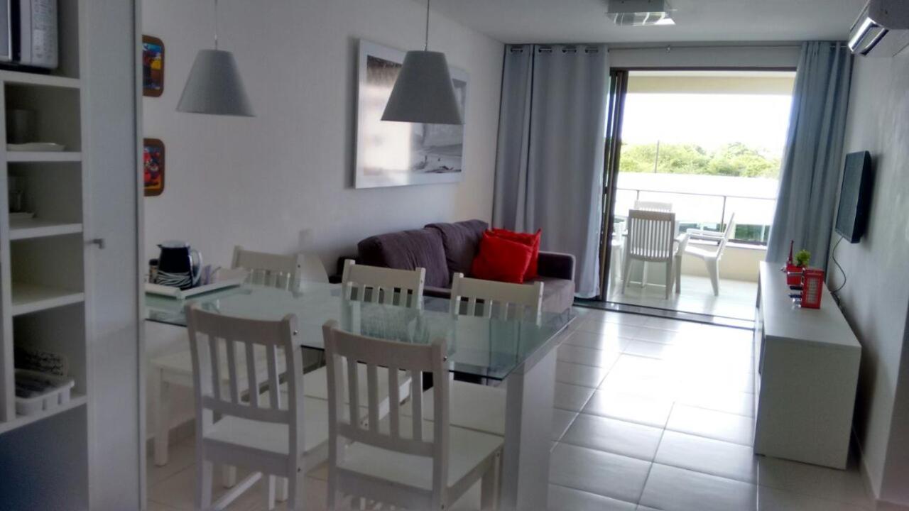 CARNEIROS BEACH RESORT- Flat de 2 quartos - condomínio à beira mar da Praia de Carneiros - B&B