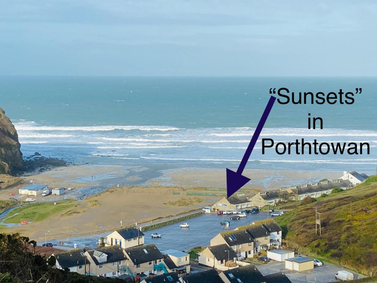 Sunsets In Porthtowan, Cornwall Coastal Holidays - Ferienwohnung