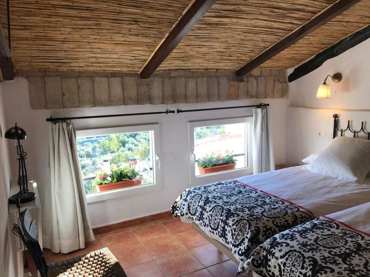 Zweibettzimmer mit Bergblick