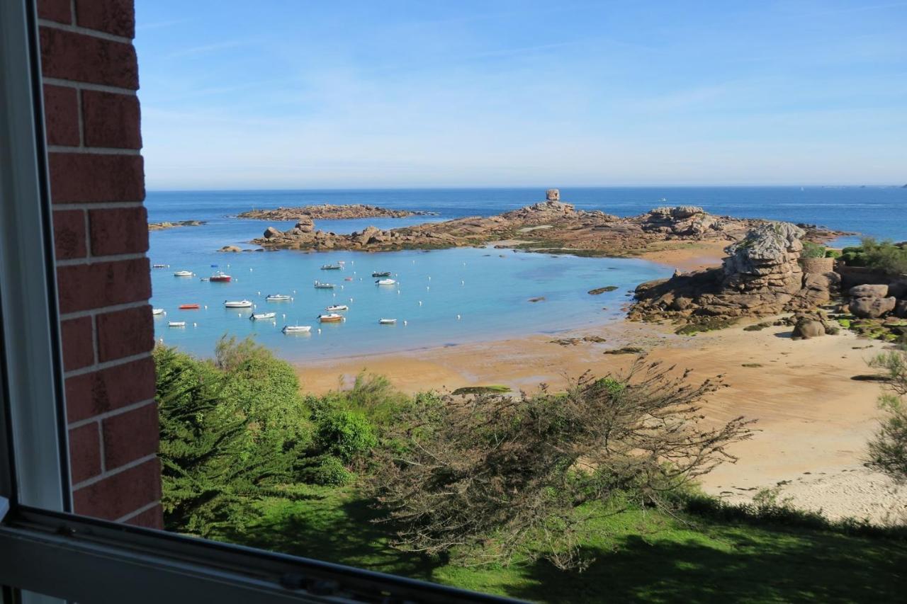 Appartement avec superbe VUE MER à TREGASTEL - Ref 6 - B&B