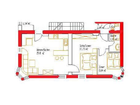 Familien-Apartment (2 Erwachsene + 2 Kinder)