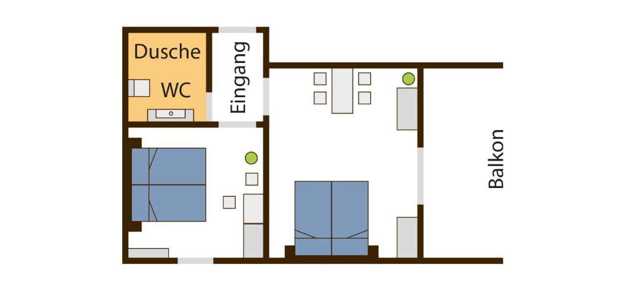 Familienzimmer mit Terrasse