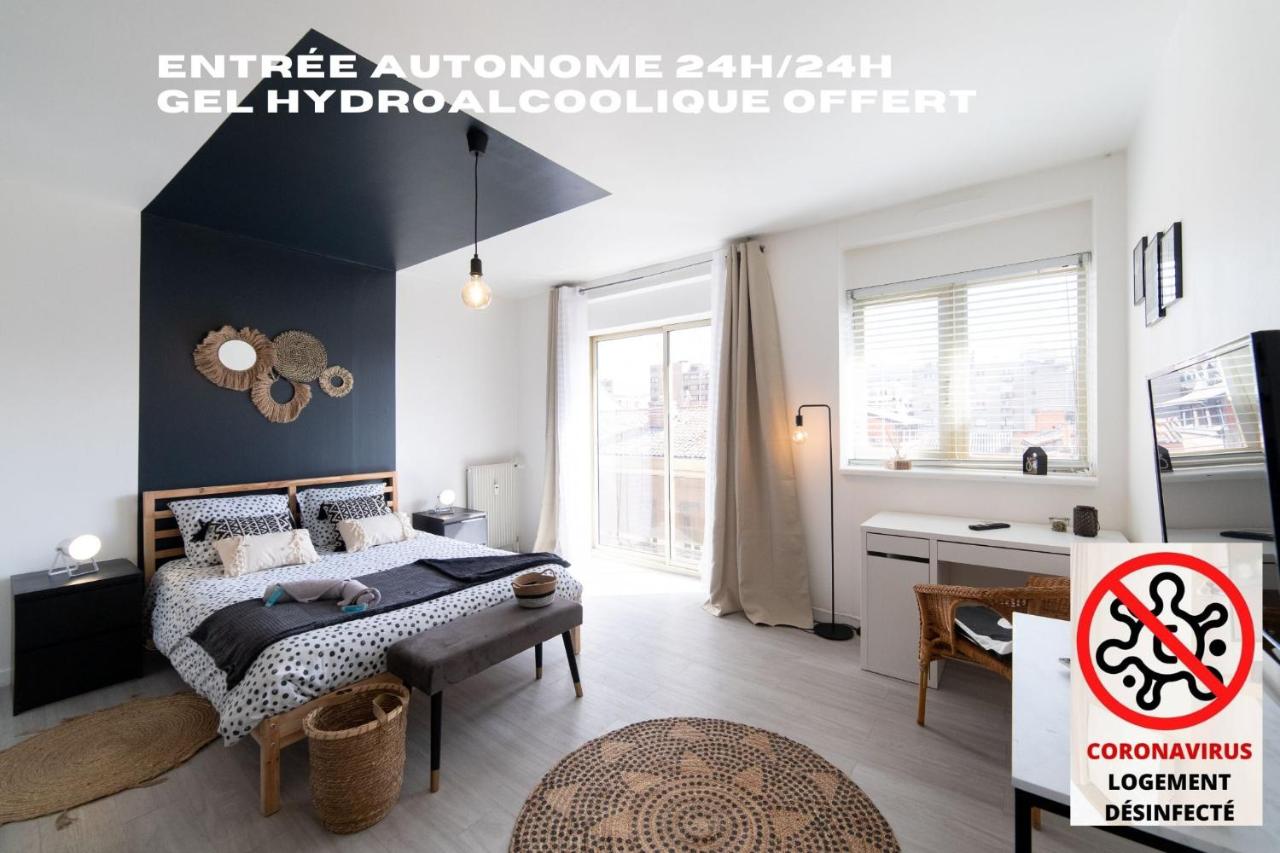B&B Toulouse - LE CARRÉ MATABIAU HYPERCENTRE GARE NETFLIX - Bed and Breakfast Toulouse