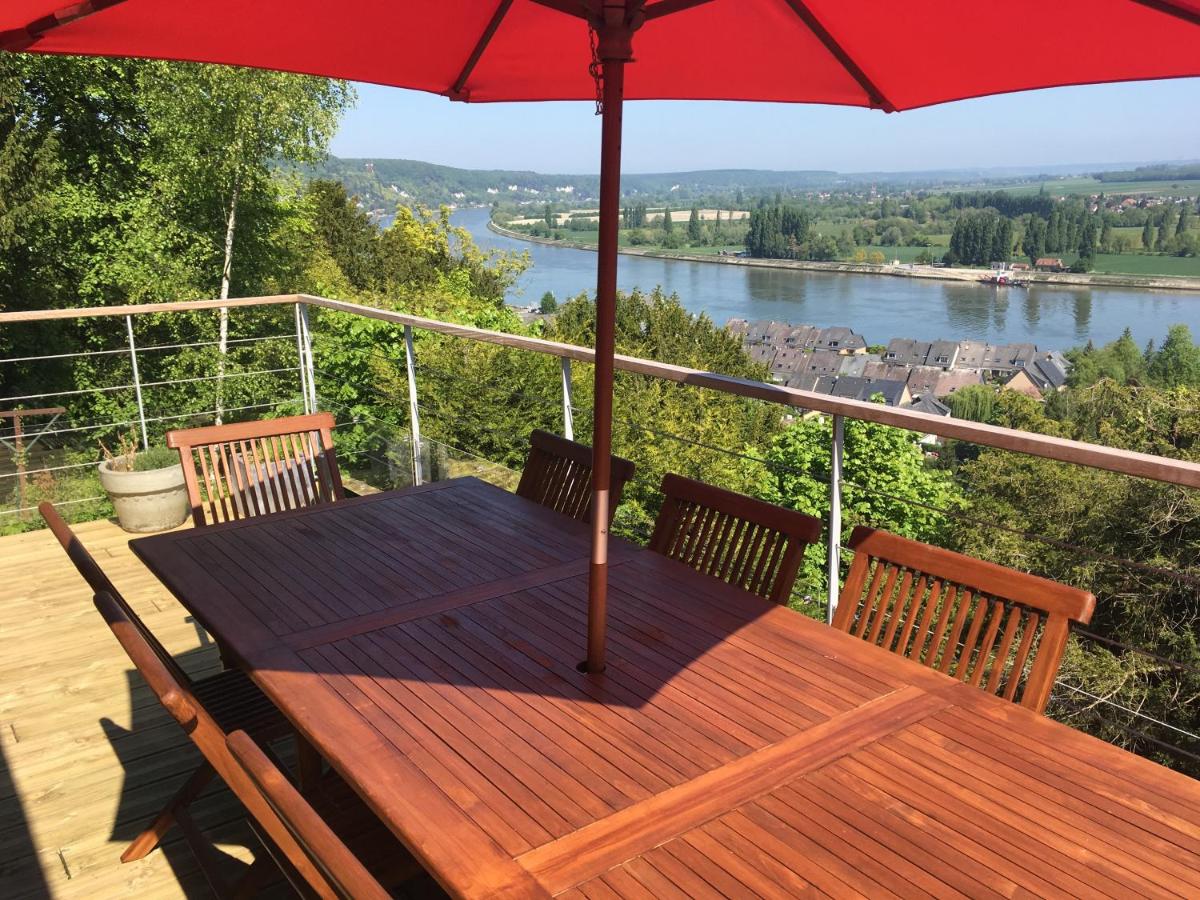 B&B La Bouille - VUE SEINE Gîte Panorama - Bed and Breakfast La Bouille