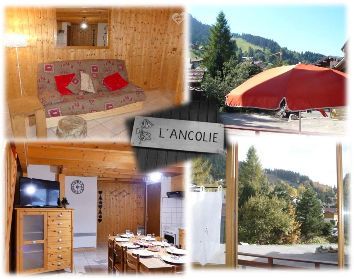 B&B Les Carroz d'Araches - Demi-Chalet l'Ancolie -- Prox pistes - Bed and Breakfast Les Carroz d'Araches