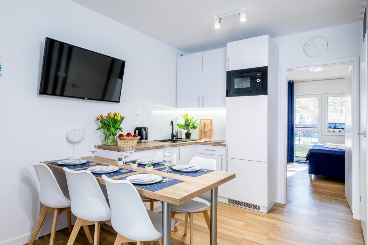 APARTAMENT 9B BLUE MARINE Poddąbie Basen Odkryty Brodziki Plac Zabaw