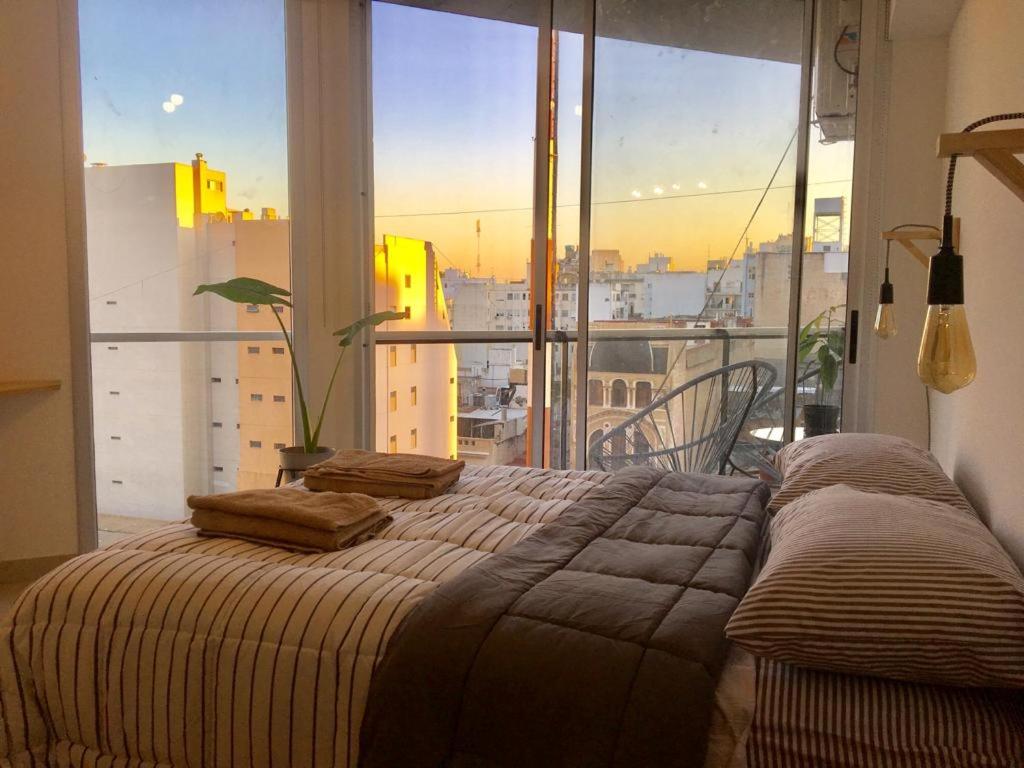 Inmejorable! Piso alto en Centro BsAs, Moderno con parrilla y pileta 3 pax - B&B