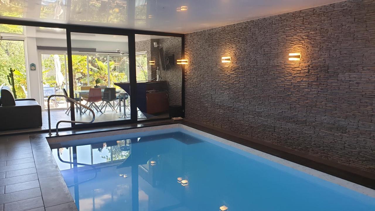 B&B Hardelot-Plage - Villa les Agapanthes avec piscine et SPA chauffée dans votre appartement - Bed and Breakfast Hardelot-Plage