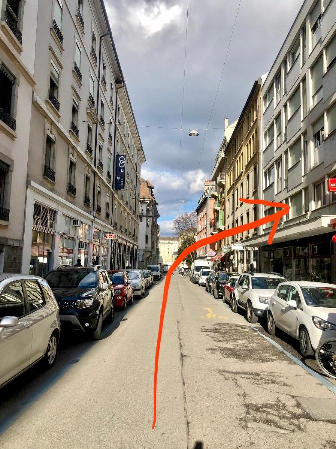 Central Geneva Studio with free Travel Pass - B&B Geneva