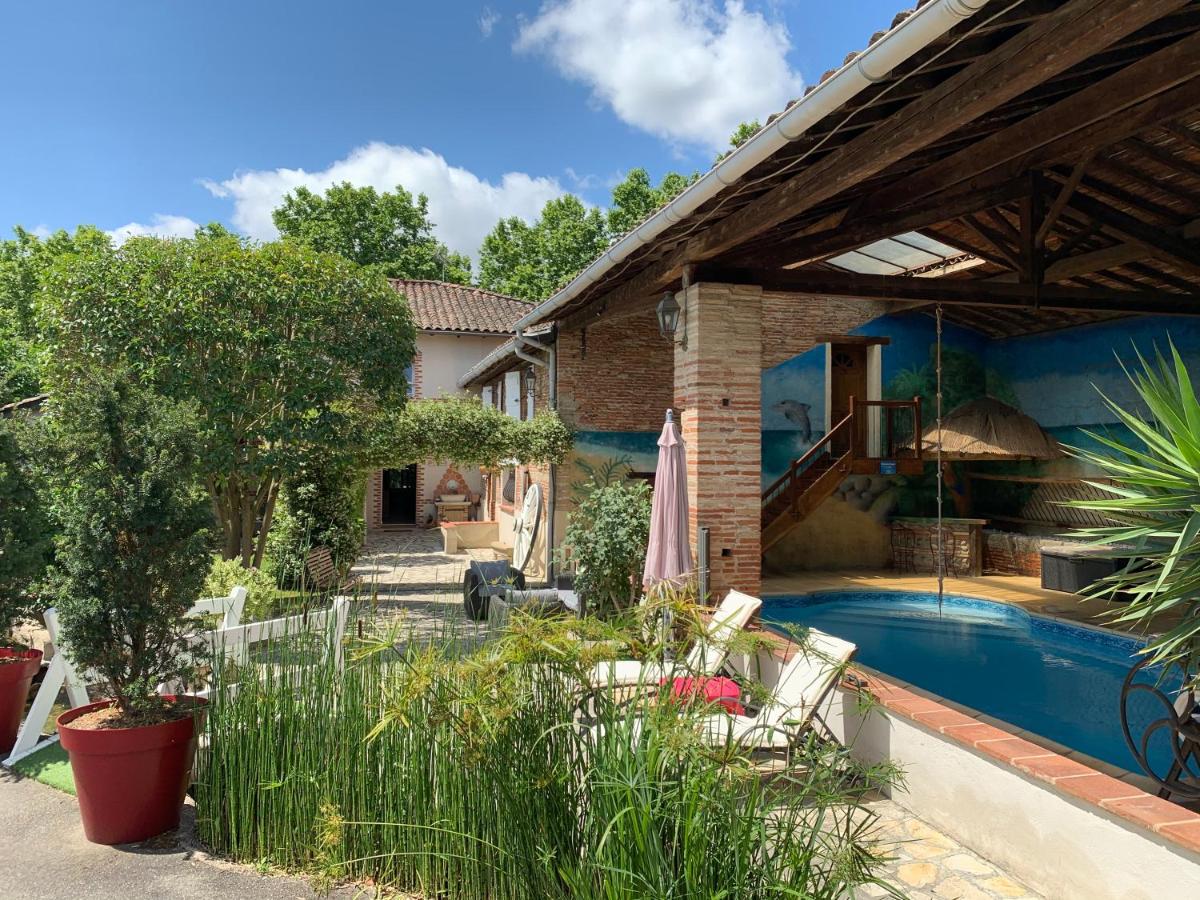 B&B Saint-Jory - Studio Au Clos Saint Georges , piscine et Spa - Bed and Breakfast Saint-Jory