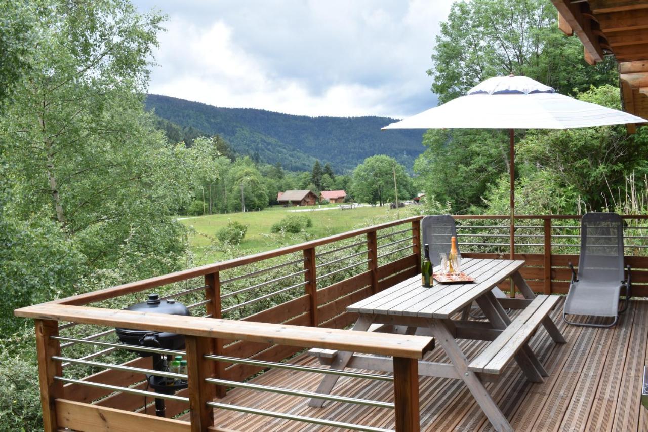 Chalet en rondins - 3 minutes des pistes - B&B La Bresse