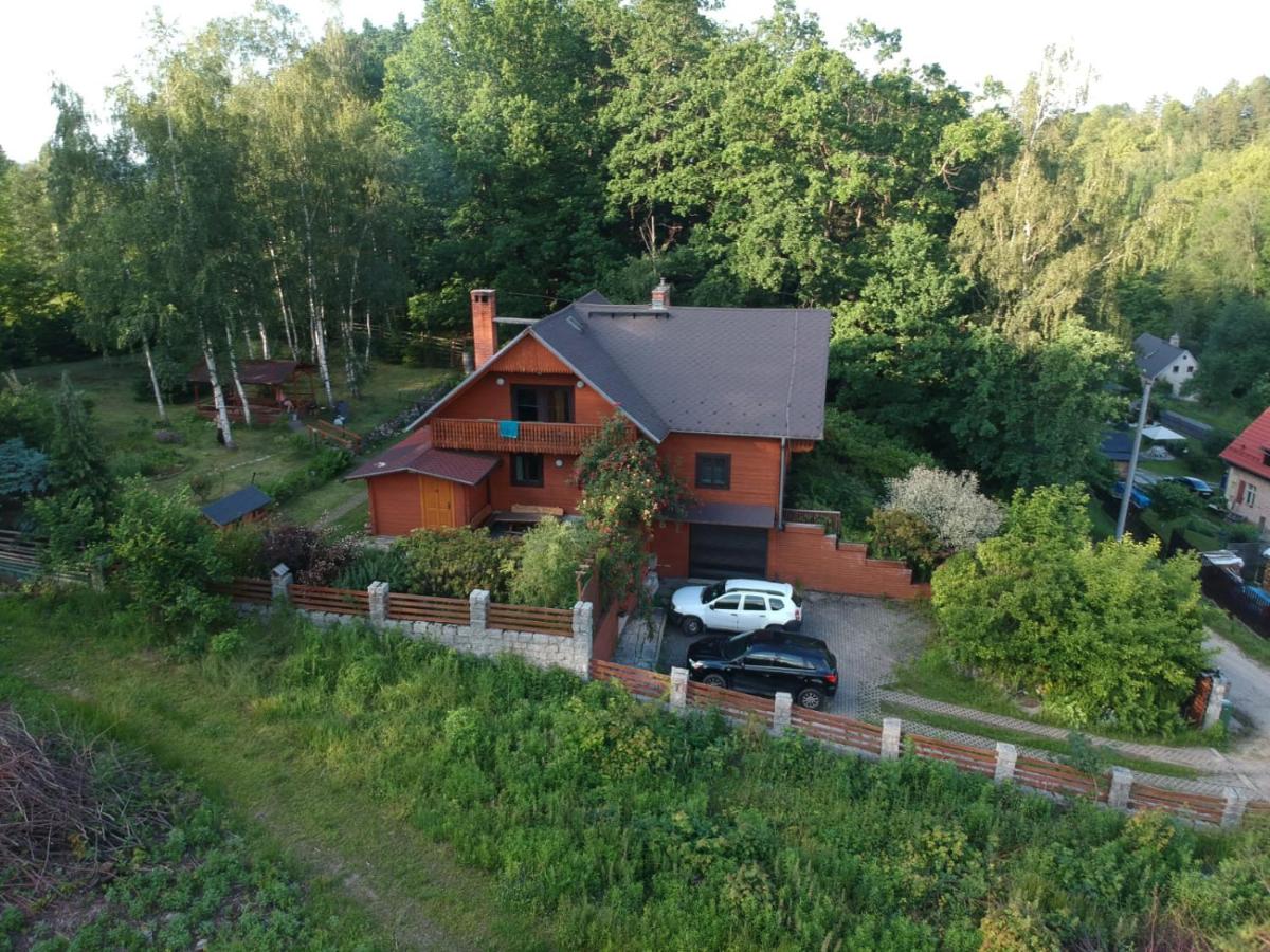 Chata Górska Sowa dla 12 osób, 4 sypialnie,salon z kominkiem - Chambres d’hôtes Podgórzyn