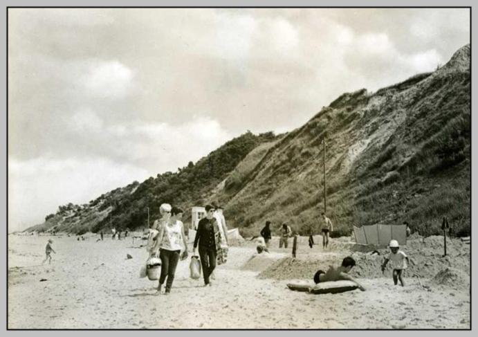 DDR Villa Sachsenruh direkt am Strand - Ferienwohnung Dranske