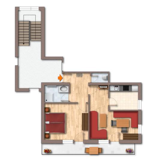 Appartamento con Balcone