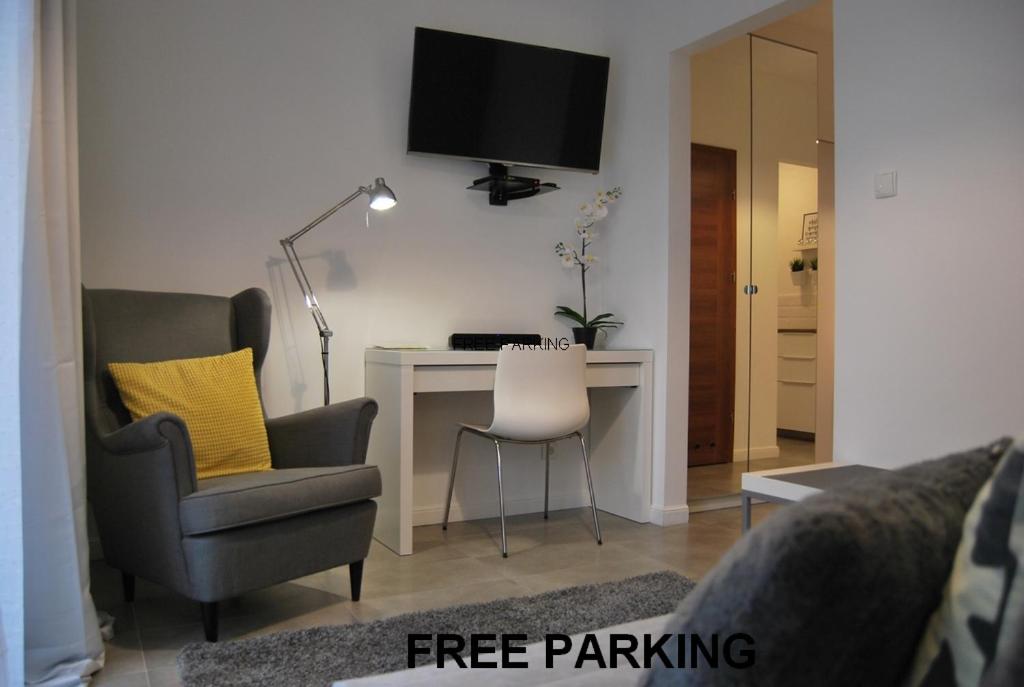 Magnolia Centrum Studio-free parking - B&B Wroclaw