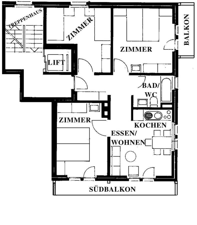 Appartement 3 Chambres