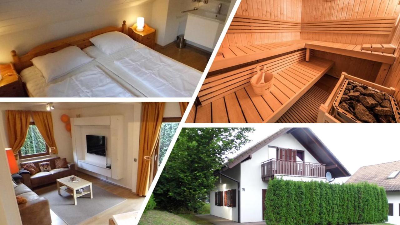 B&B Kirchheim - Seepark Kirchheim Ferienhaus bei Viola mit Sauna - Bed and Breakfast Kirchheim