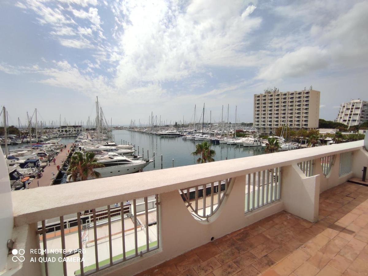 Classé 3 étoiles - Magnifique vue sur le port - Wifi et Clim - B&B La Grande-Motte