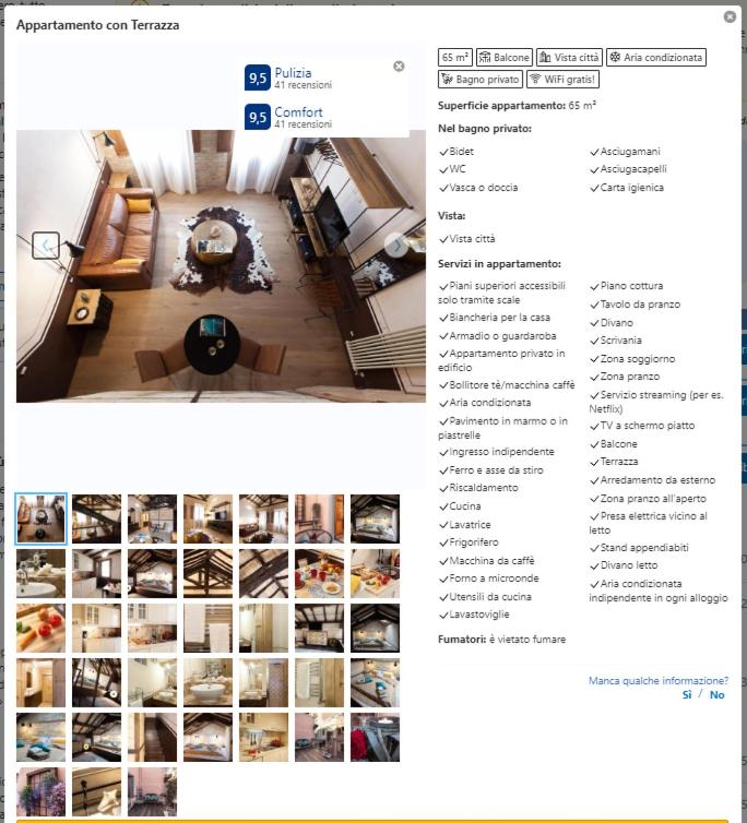 Apartment mit Terrasse