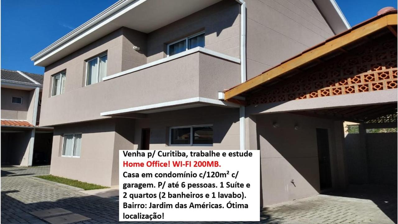 B&B Curitiba - Casa Curitiba 120m² (1 Suíte e 2 Quartos) com garagem em condomínio - Bed and Breakfast Curitiba