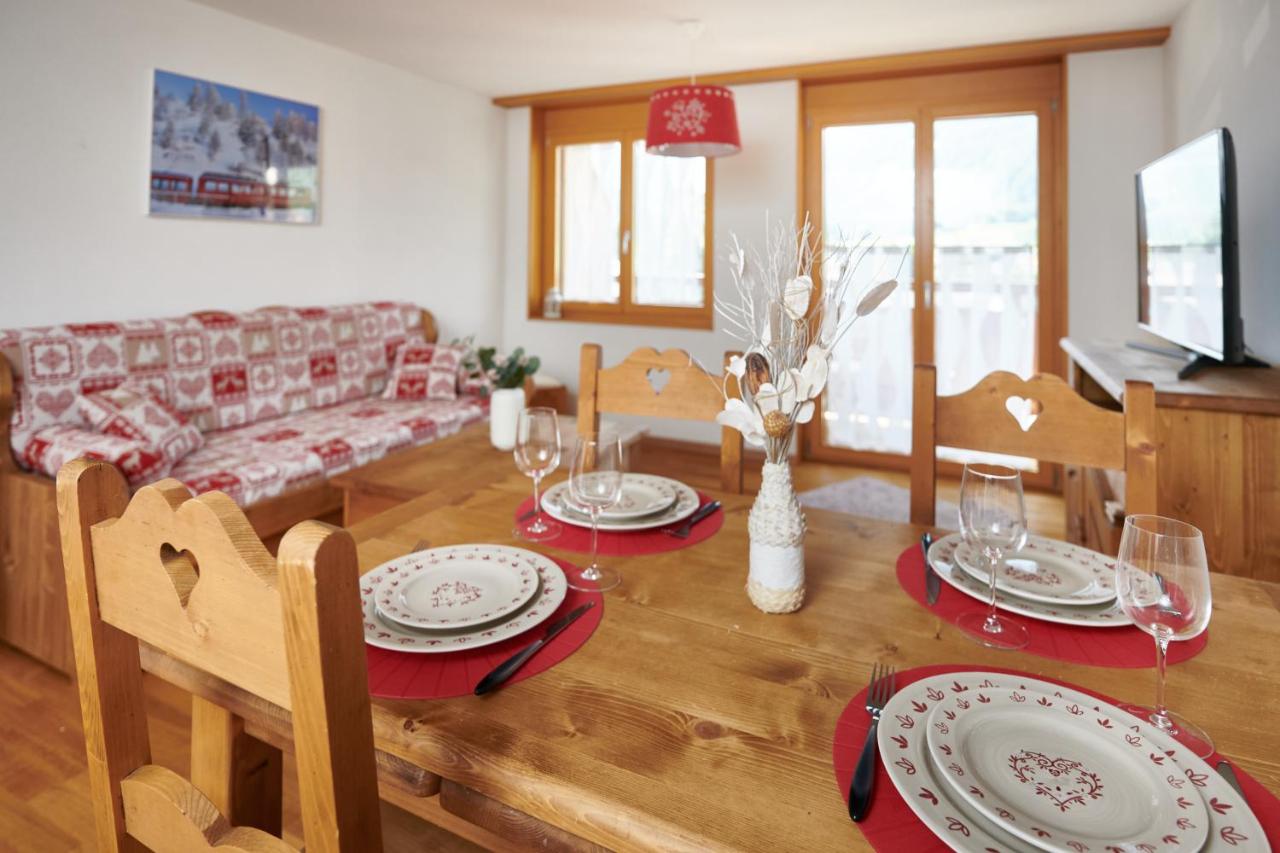 B&B Les Diablerets - Magnifique appartement aux Diablerets avec vue imprenable - Bed and Breakfast Les Diablerets